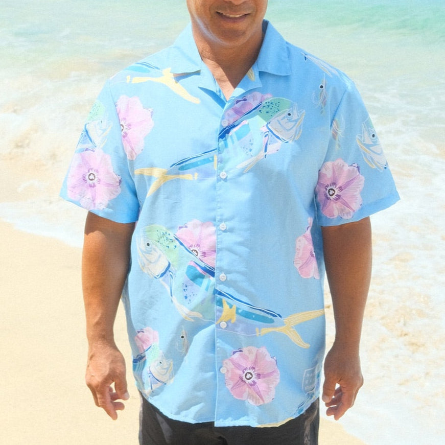 mahi unisex button shirt