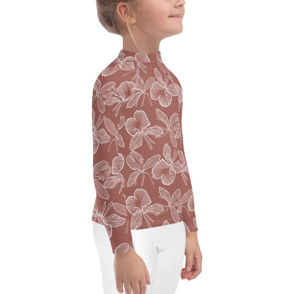 ginger keiki rash guard