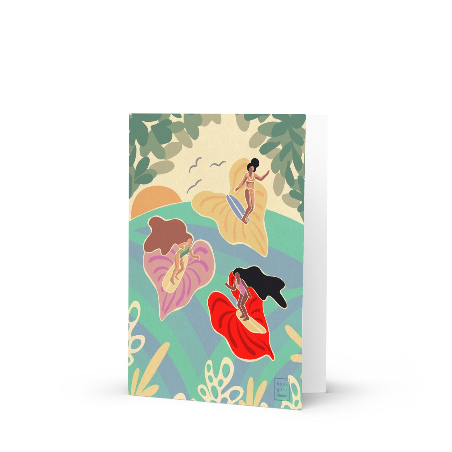 anthurium girlies card