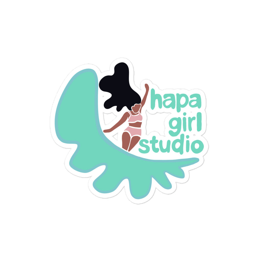 hapa girl 2 sticker