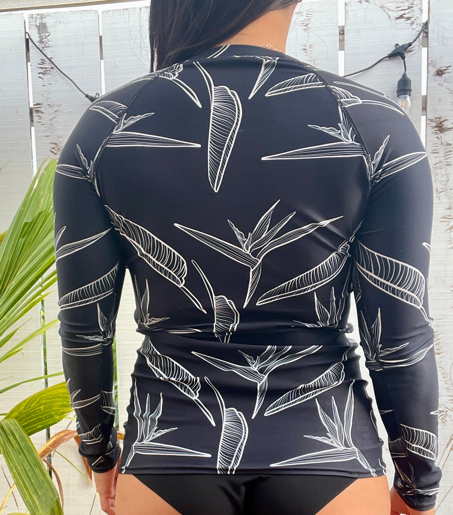 women's paradise rash guard