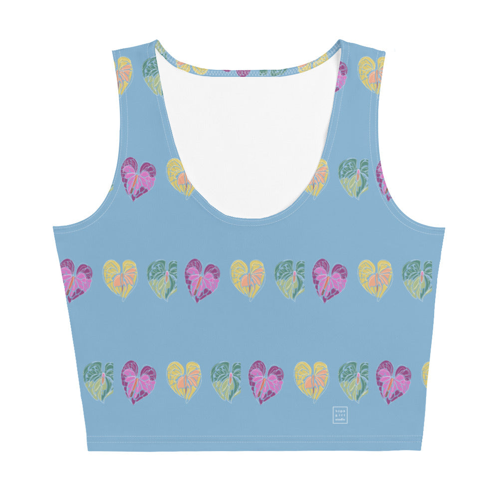 anthurium crop top