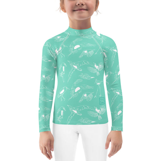 baby bird rash guard