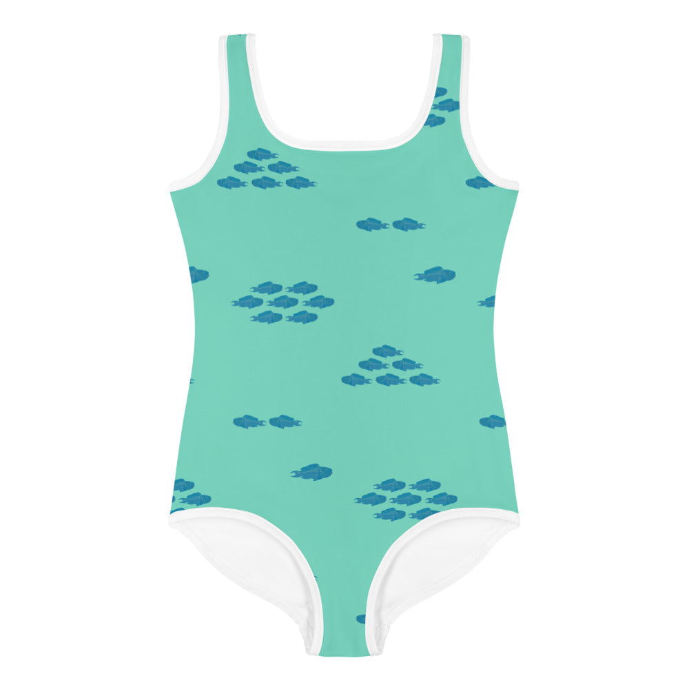 kids light uhu fish swimsuit