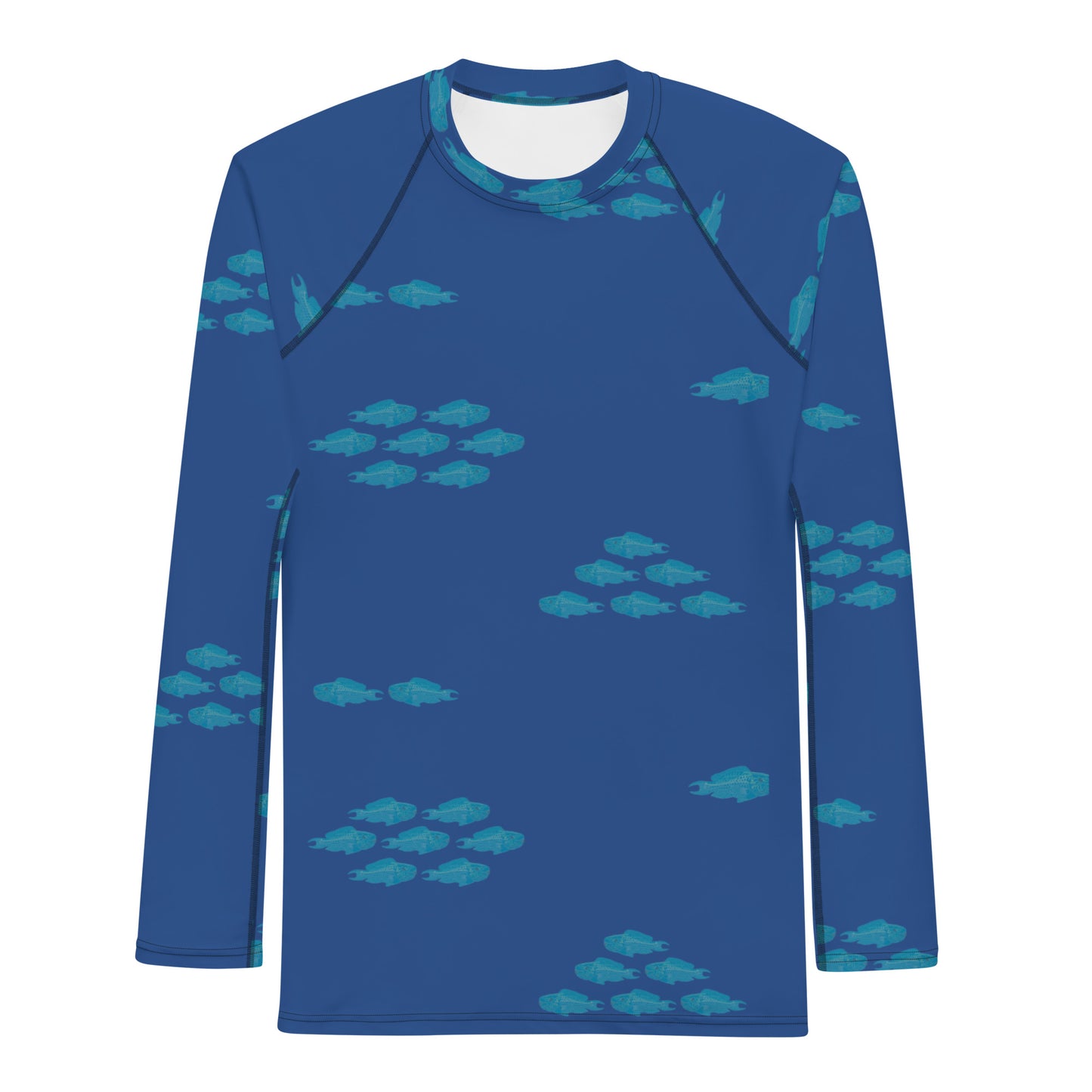 men's uhu fish rash guard