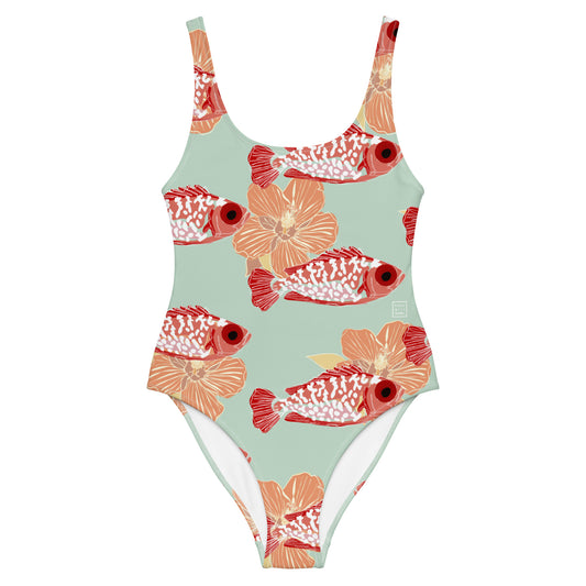 'aweoweo one-piece swim