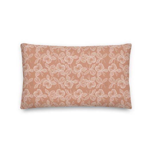 dark ginger pillow