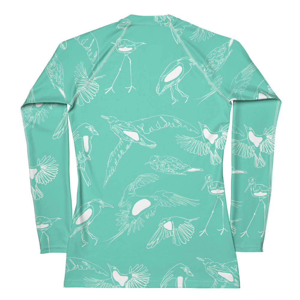 mama bird rash guard