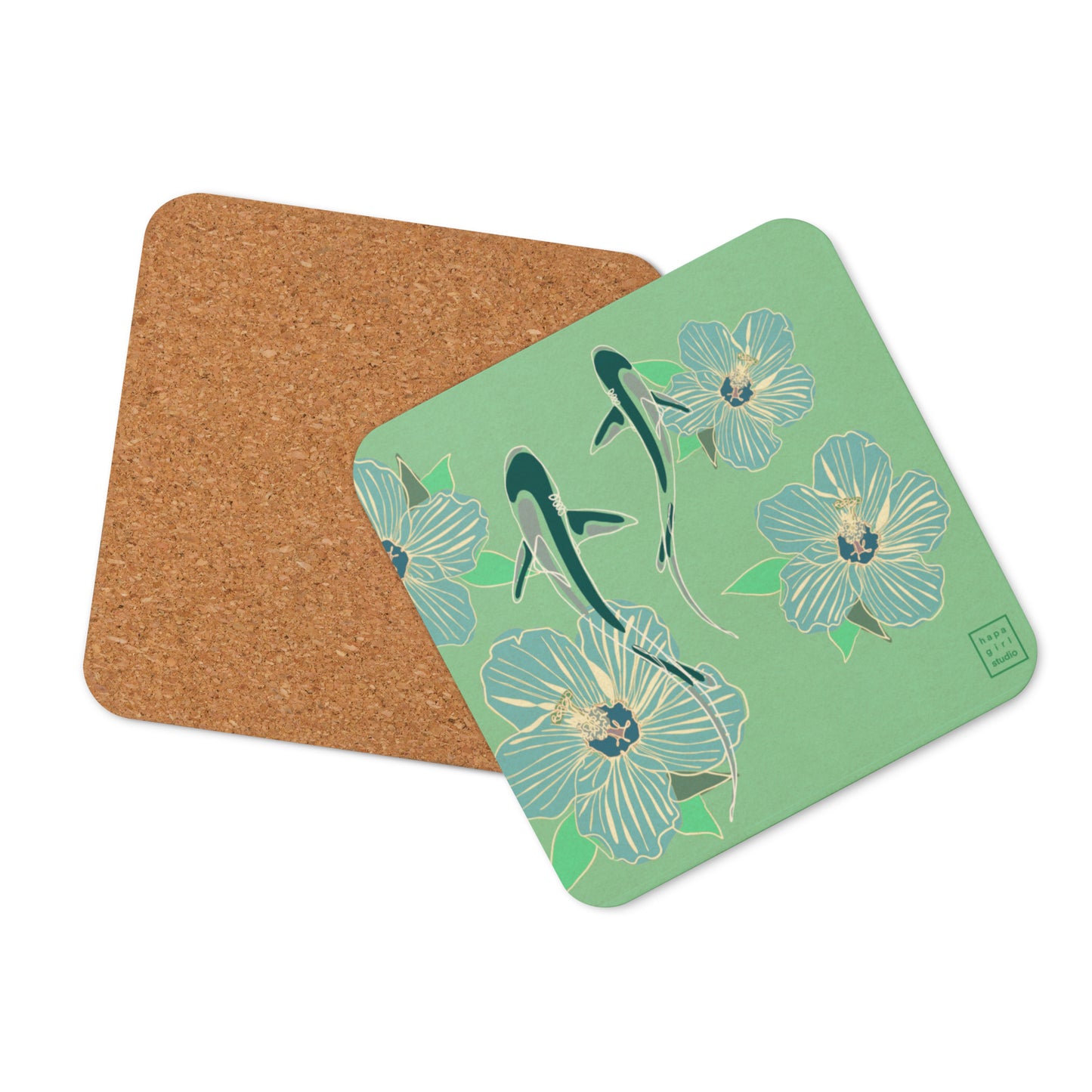 mano cork-back coaster