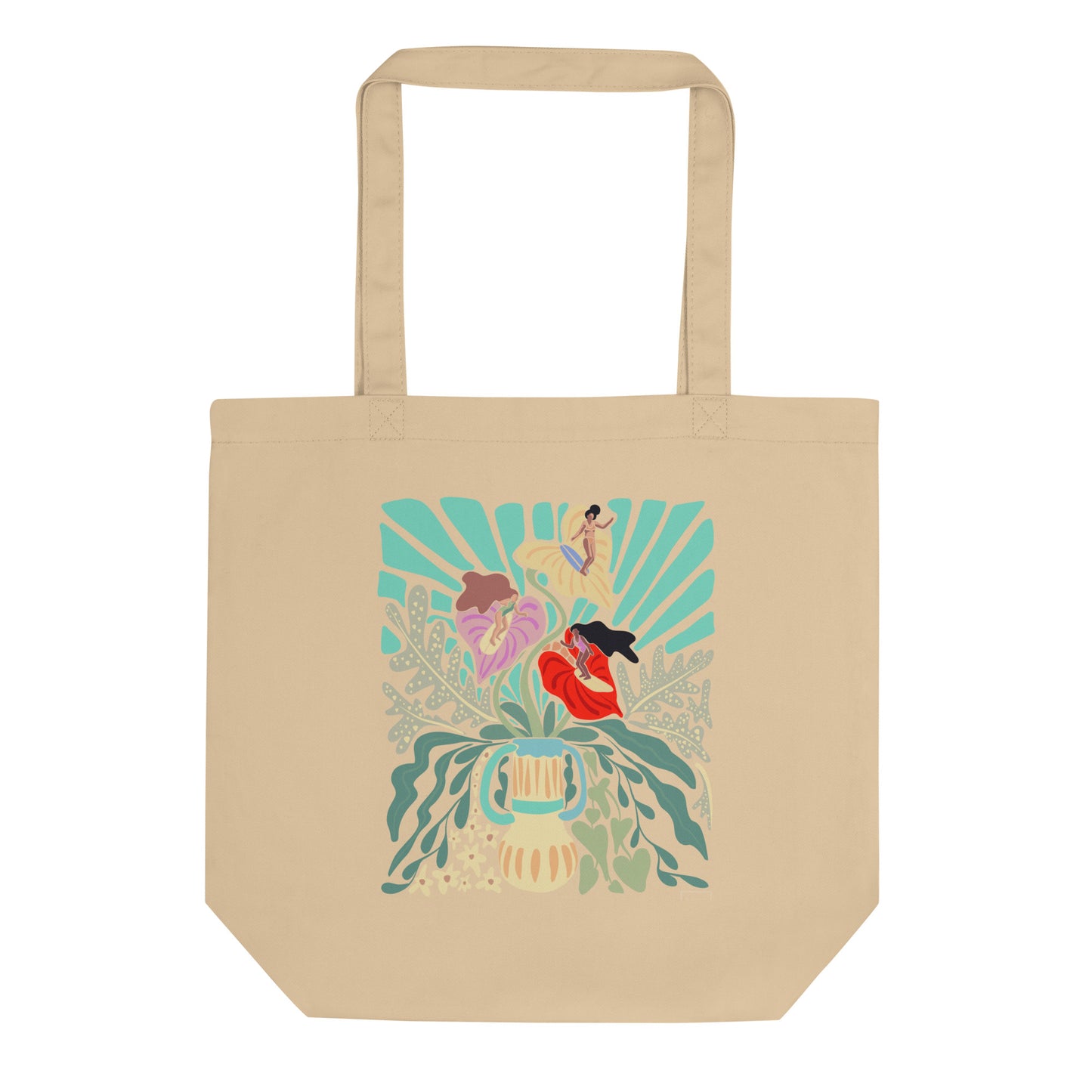 bloom eco tote bag