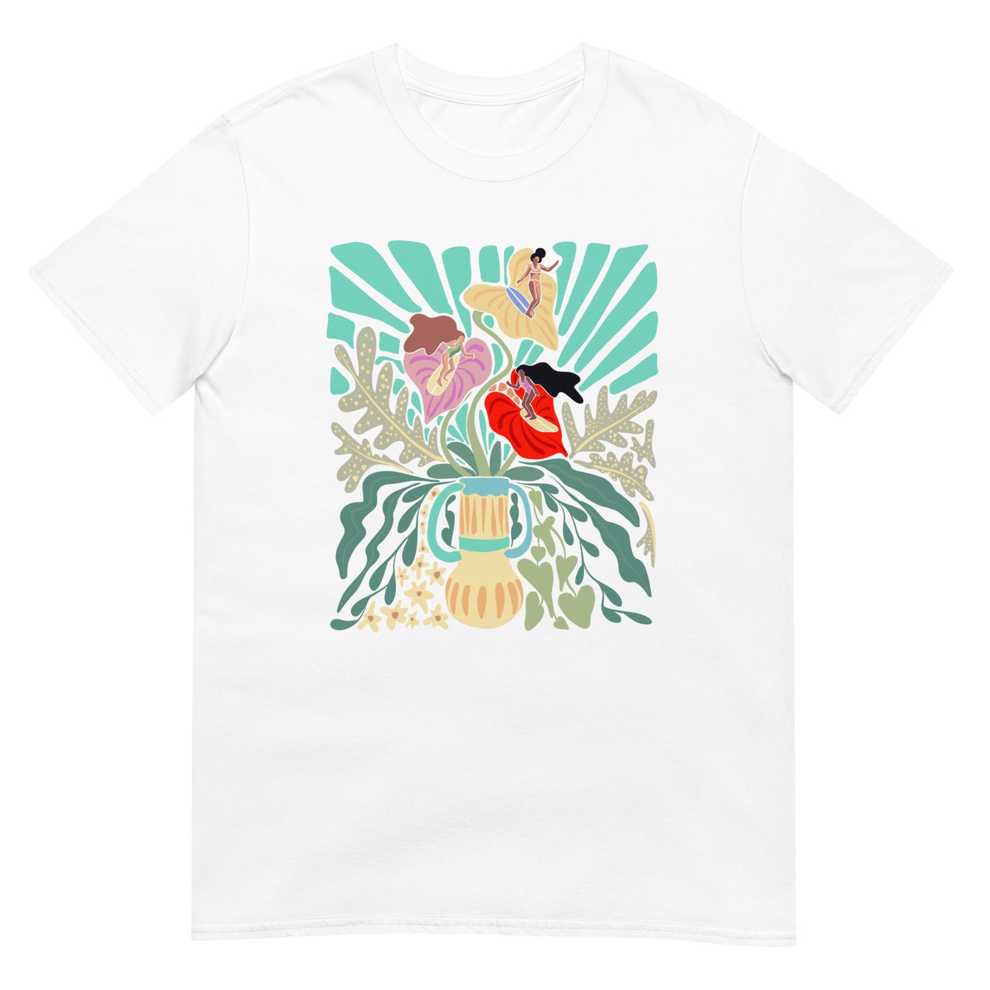 bloom short-sleeve unisex t-shirt