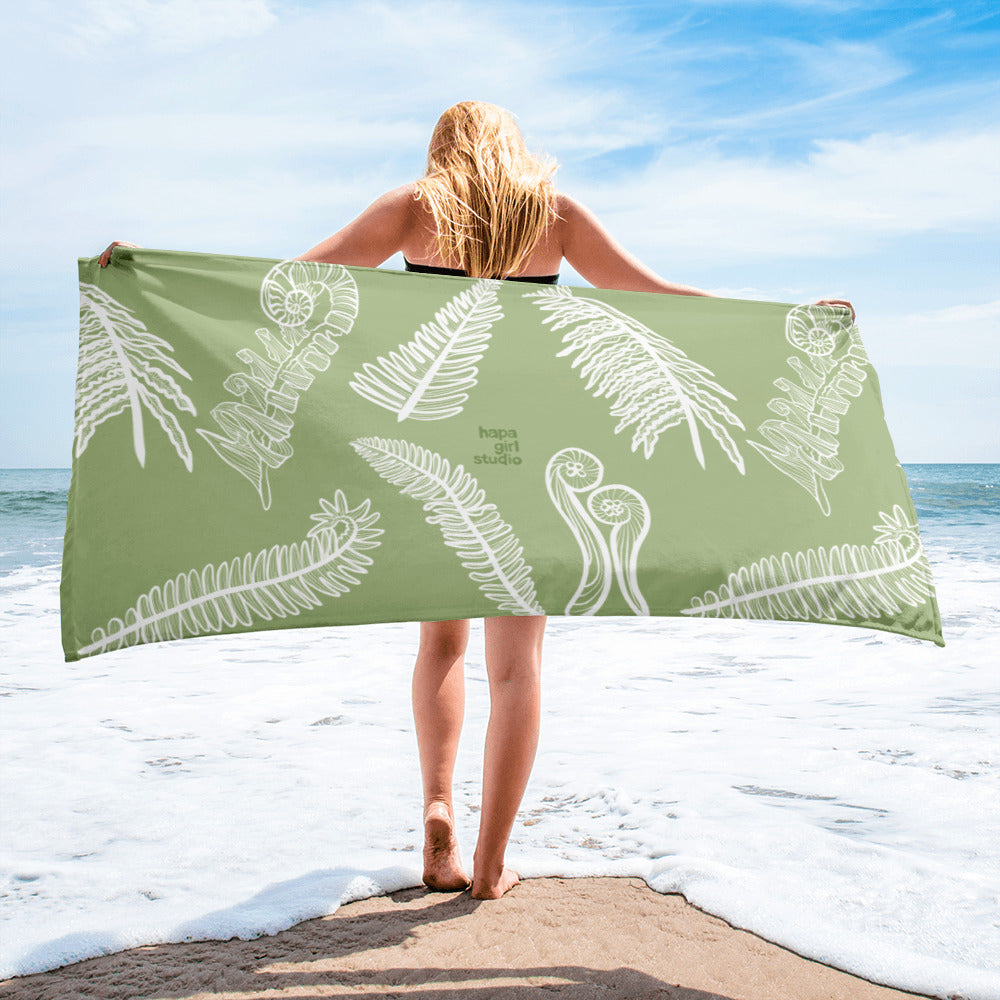 fern towel